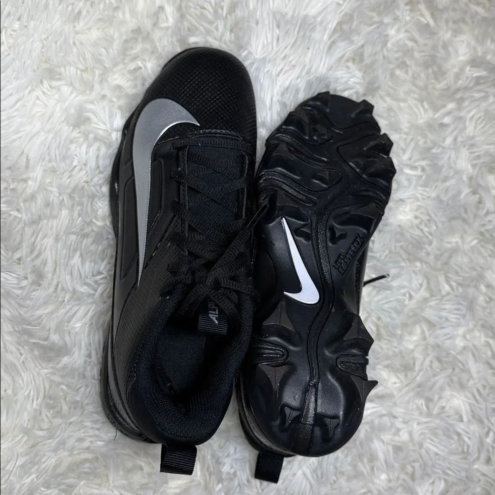 Nike Alpha Black and Gray Sports Cleats